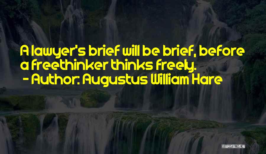 Augustus William Hare Quotes 483718