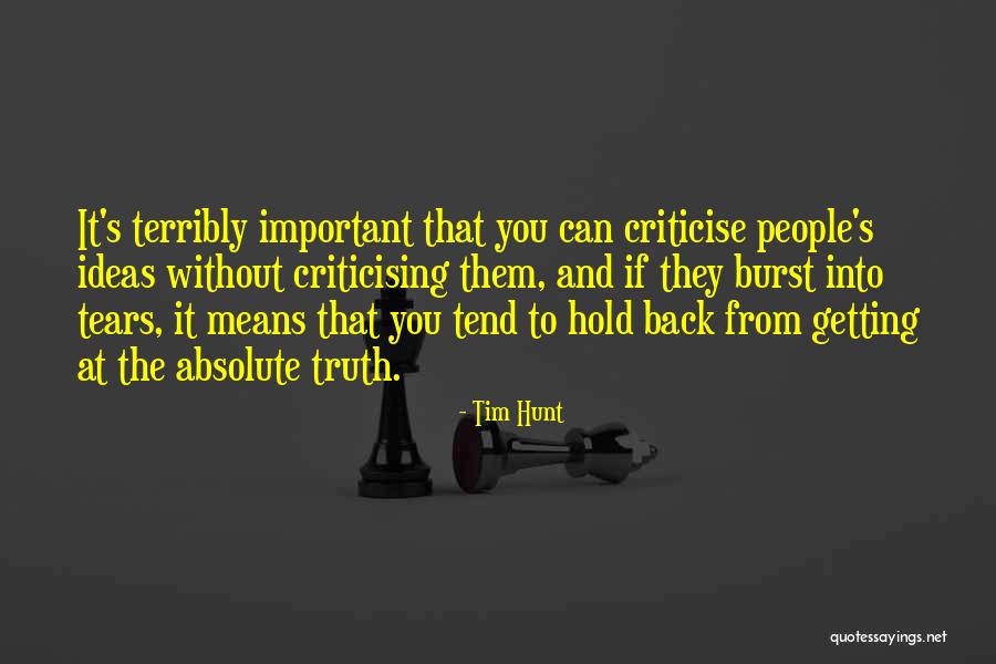 Aujourdhui Date Quotes By Tim Hunt Aujourdhui Date Quotes By Tim Hunt
