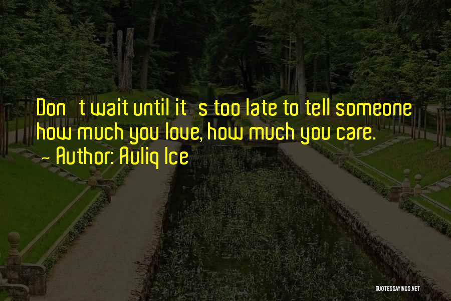 Auliq Ice Quotes 170308