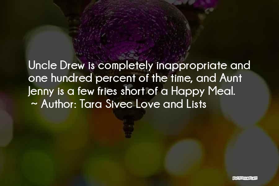 Aunt And Uncle Love Quotes By Tara Sivec Love And Lists