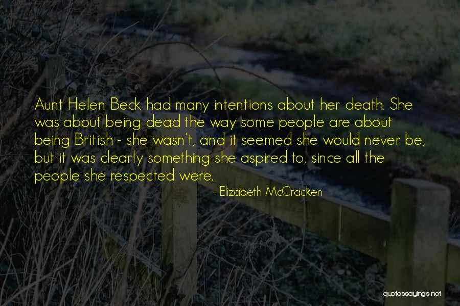 Aunt Death Quotes By Elizabeth McCracken Aunt Death Quotes By Elizabeth McCracken