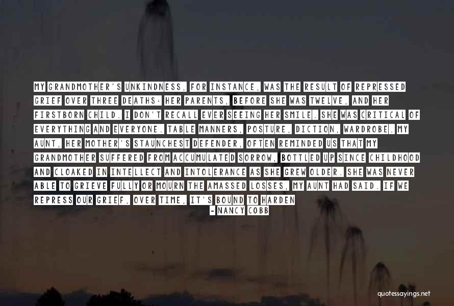 Aunt Death Quotes By Nancy Cobb Aunt Death Quotes By Nancy Cobb