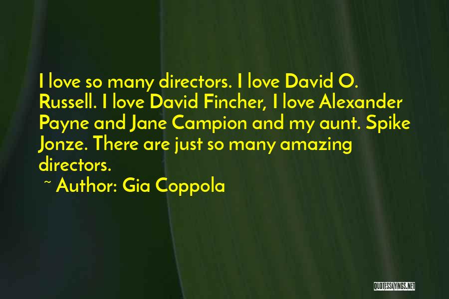 Aunt Quotes By Gia Coppola