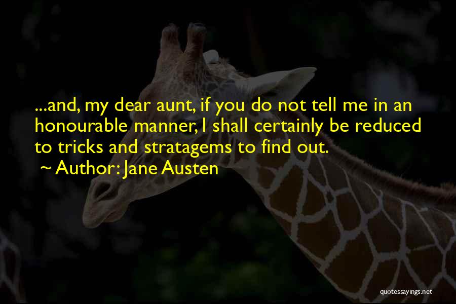 Aunt Quotes By Jane Austen
