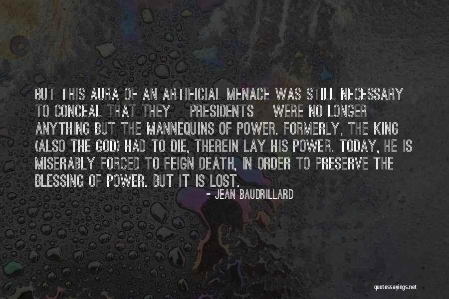 Aura Quotes By Jean Baudrillard