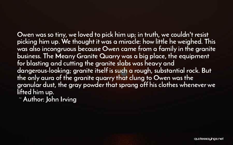 Aura Quotes By John Irving
