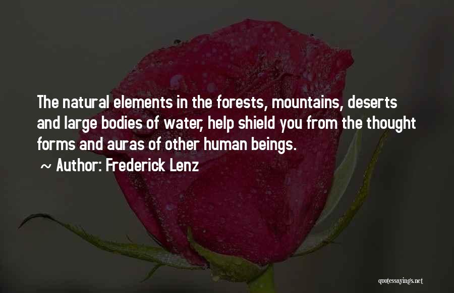 Auras Quotes By Frederick Lenz