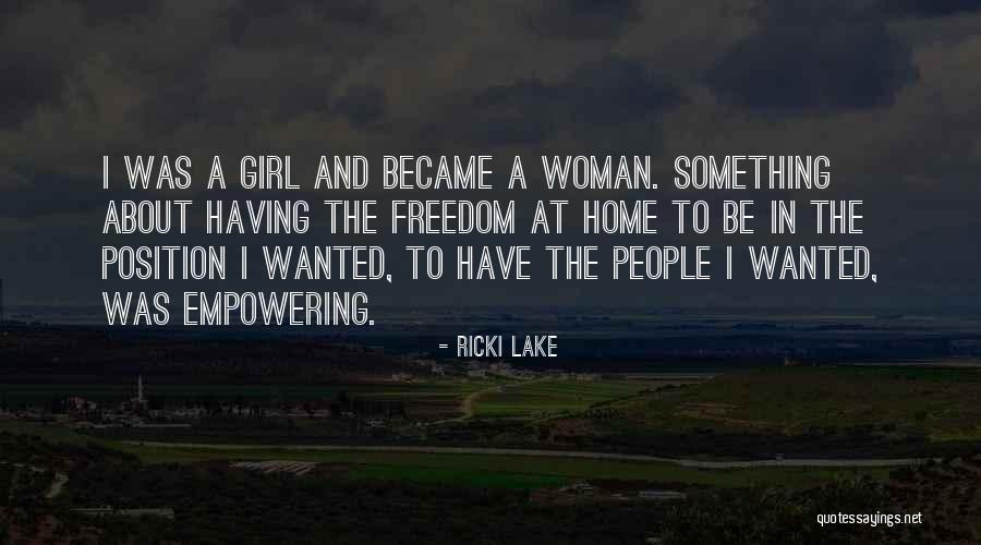 Aurile Quotes By Ricki Lake Aurile Quotes By Ricki Lake