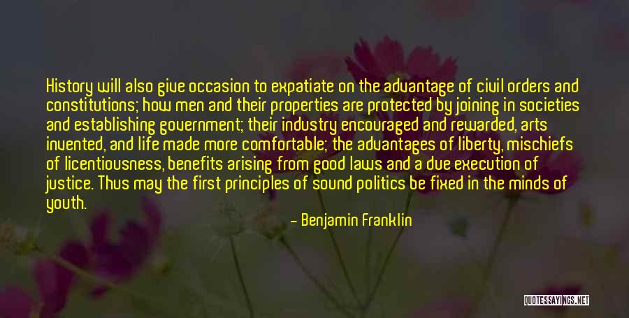 Aurons Final Overdrive Quotes By Benjamin Franklin