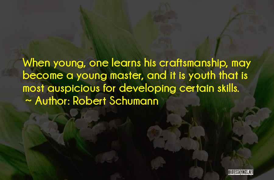 Auspicious Quotes By Robert Schumann