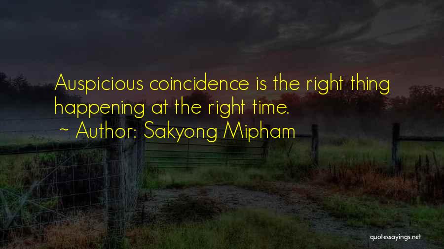 Auspicious Quotes By Sakyong Mipham