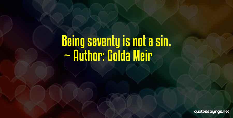 Aussagen Quotes By Golda Meir