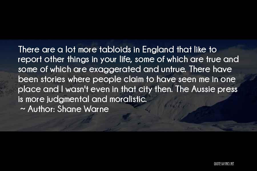 Aussie Quotes By Shane Warne