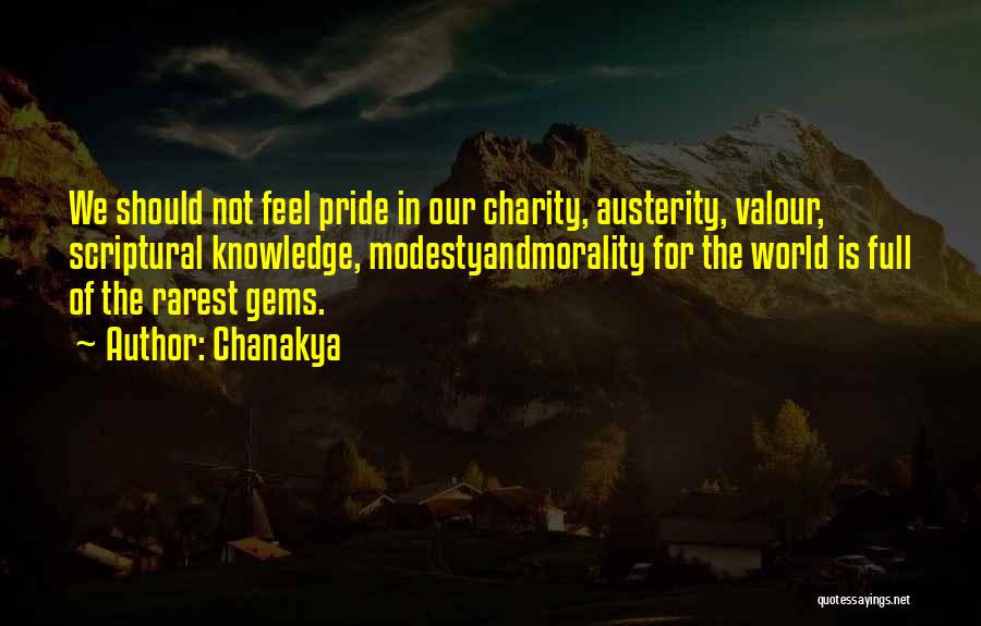 Austerity Quotes By Chanakya