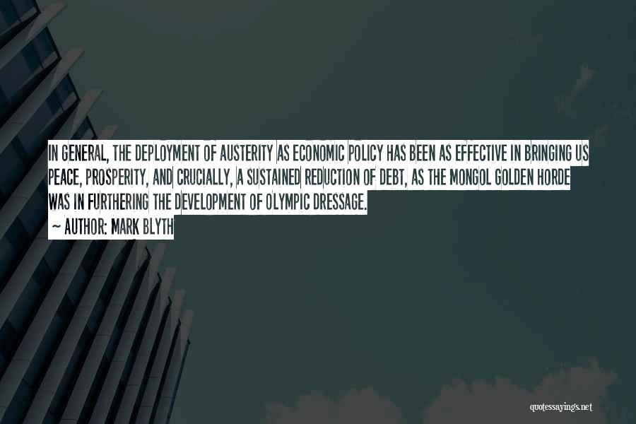 Austerity Quotes By Mark Blyth