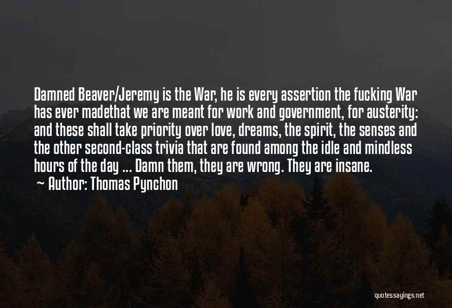 Austerity Quotes By Thomas Pynchon