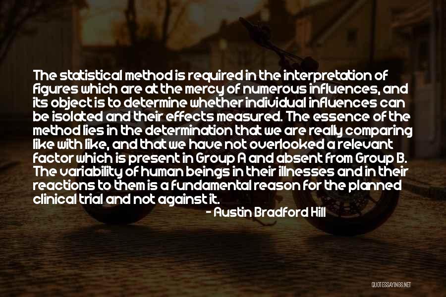 Austin Bradford Hill Quotes 2089853 Austin Bradford Hill Quotes 2089853