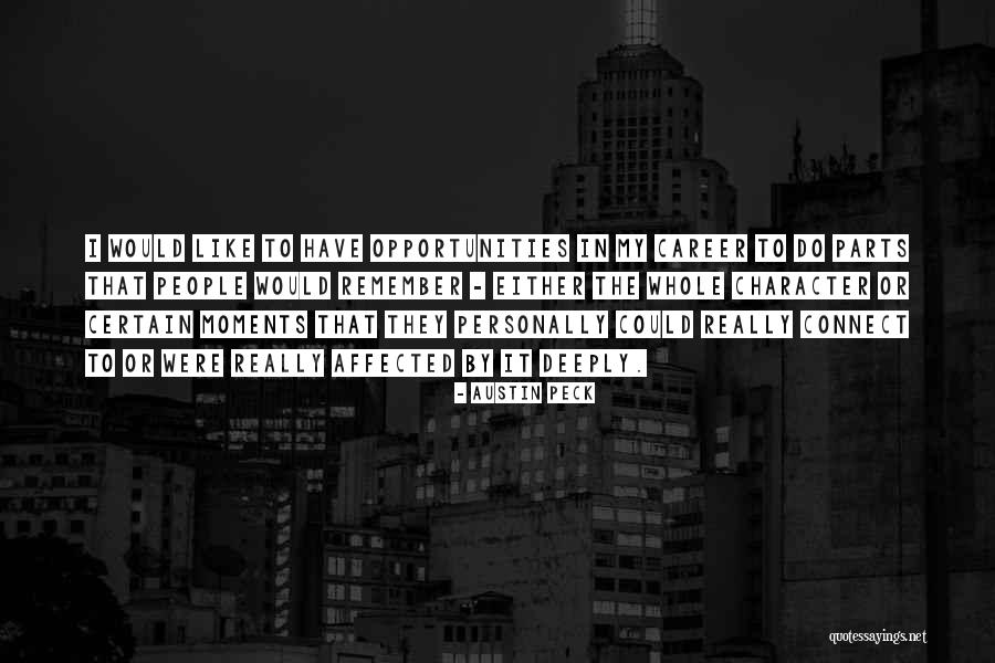Austin Peck Quotes 1107287 Austin Peck Quotes 1107287