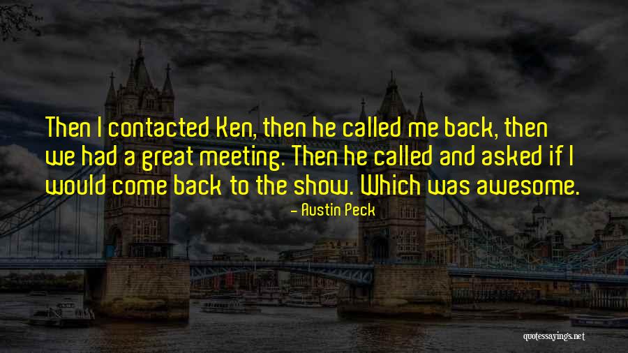 Austin Peck Quotes 398134 Austin Peck Quotes 398134