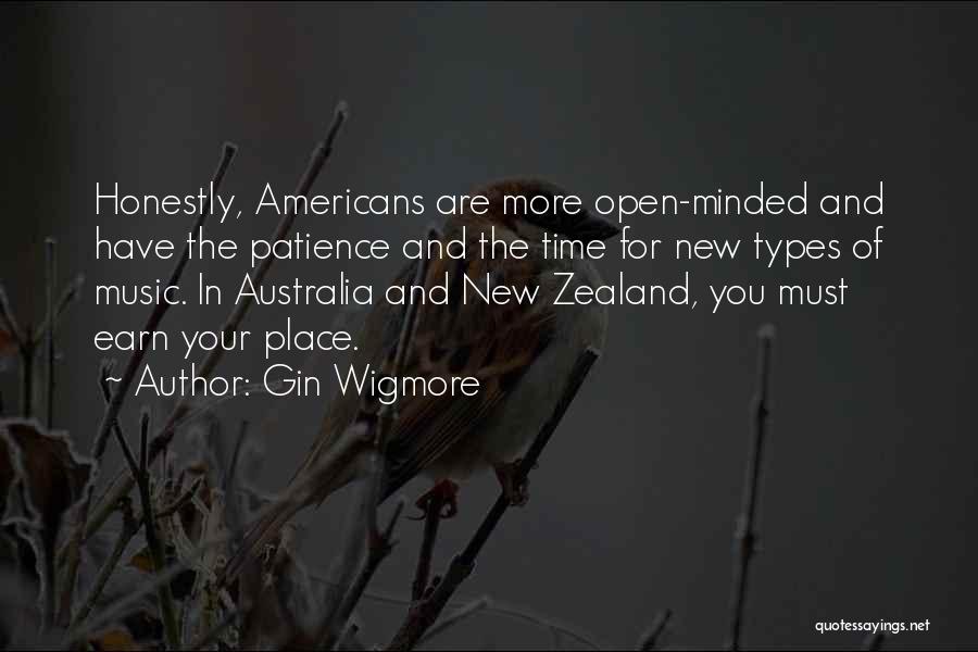 Australia And New Zealand Quotes By Gin Wigmore
