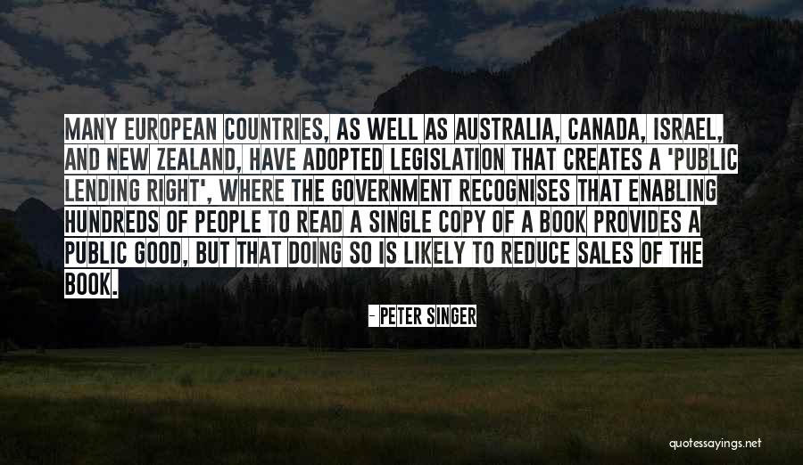 Australia And New Zealand Quotes By Peter Singer