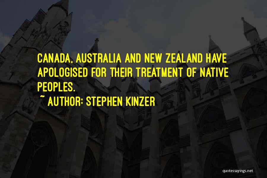 Australia And New Zealand Quotes By Stephen Kinzer