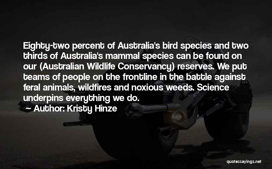 Australian Animals Quotes By Kristy Hinze