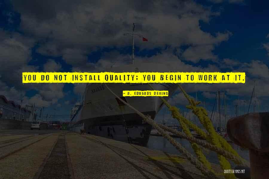 Australian Colloquial Quotes By W. Edwards Deming Australian Colloquial Quotes By W. Edwards Deming