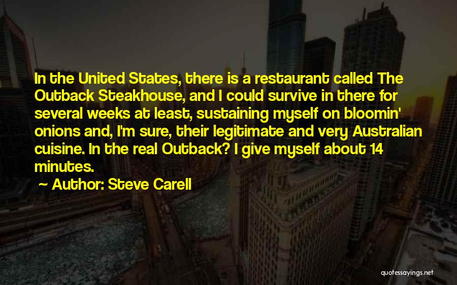 Australian Outback Quotes By Steve Carell
