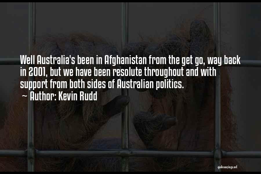 Australian Politics Quotes By Kevin Rudd