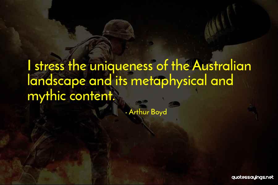 Australian Quotes By Arthur Boyd