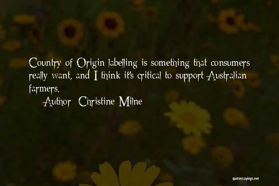 Australian Quotes By Christine Milne