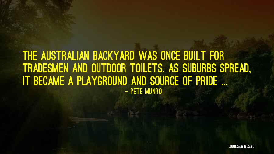 Australian Quotes By Pete Munro