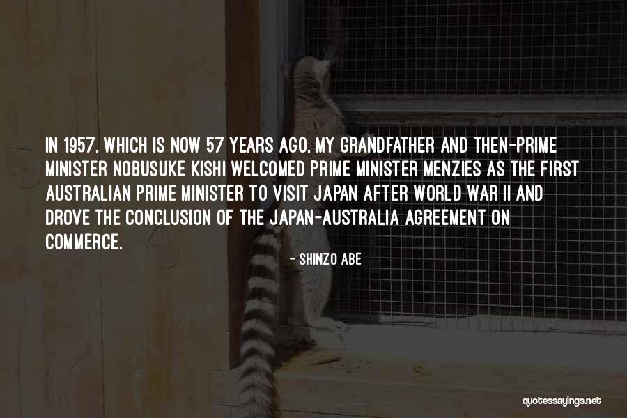 Australian Quotes By Shinzo Abe