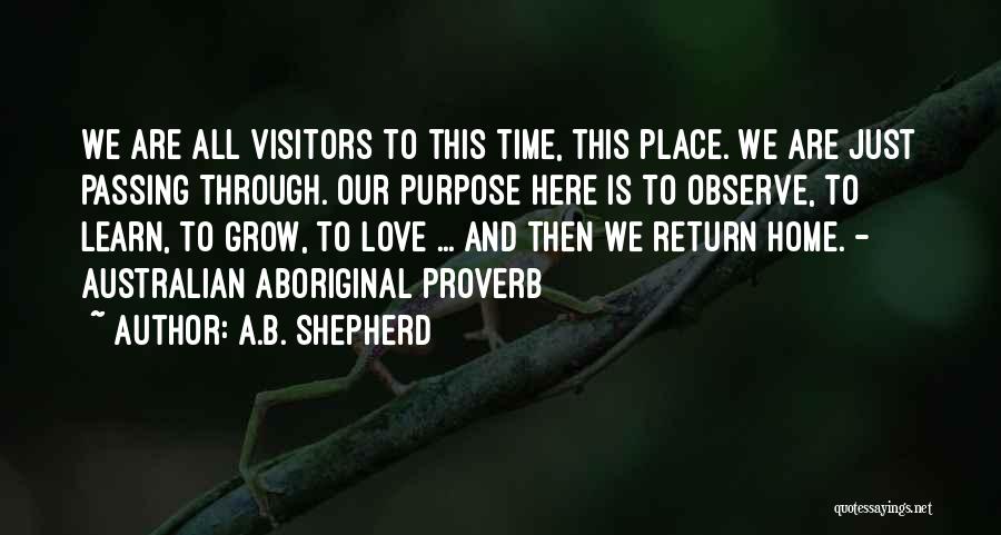 Australian Shepherd Quotes By A.B. Shepherd