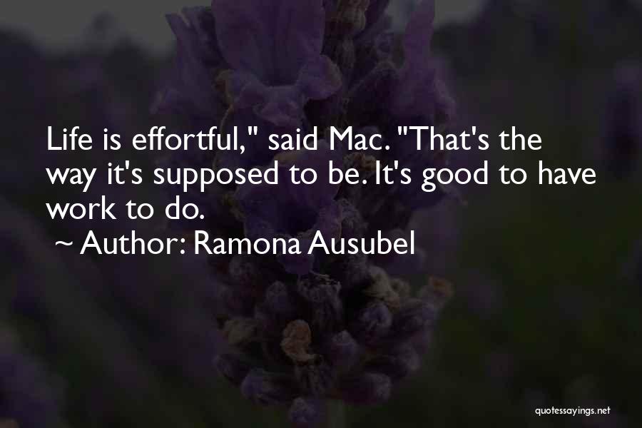 Ausubel Quotes By Ramona Ausubel