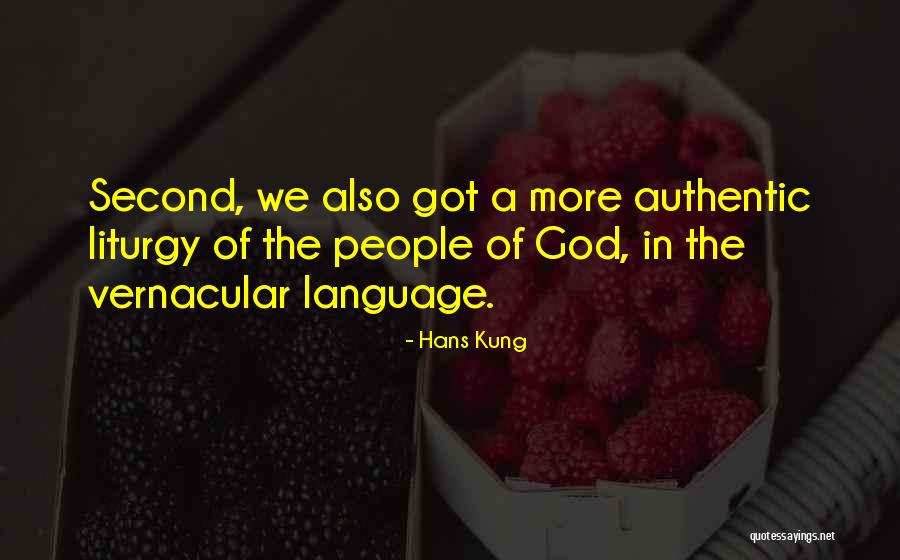 Authentic People Quotes By Hans Kung Authentic People Quotes By Hans Kung