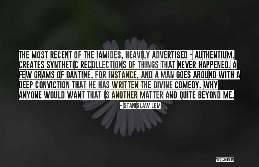 Authentium Inc Quotes By Stanislaw Lem Authentium Inc Quotes By Stanislaw Lem