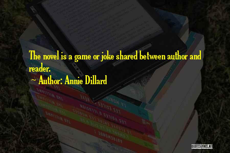 Author Quotes By Annie Dillard