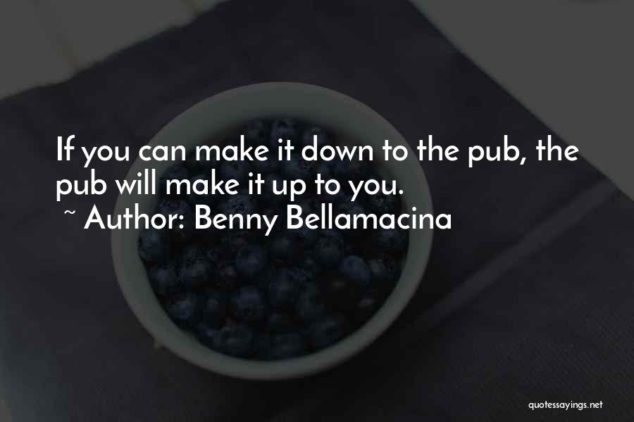 Author Quotes By Benny Bellamacina