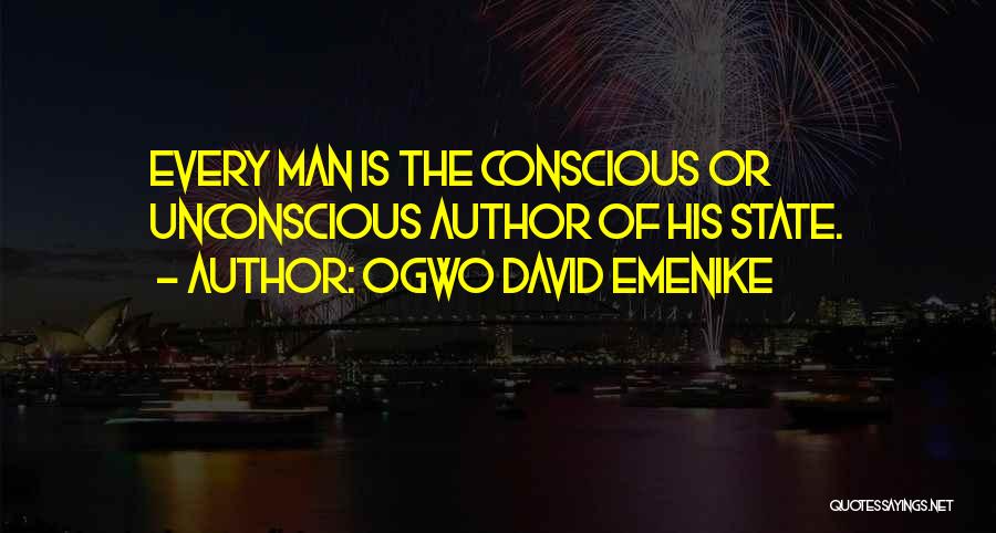 Author Quotes By Ogwo David Emenike