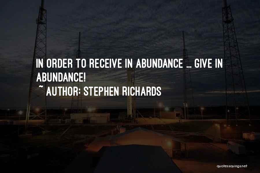 Author Quotes By Stephen Richards