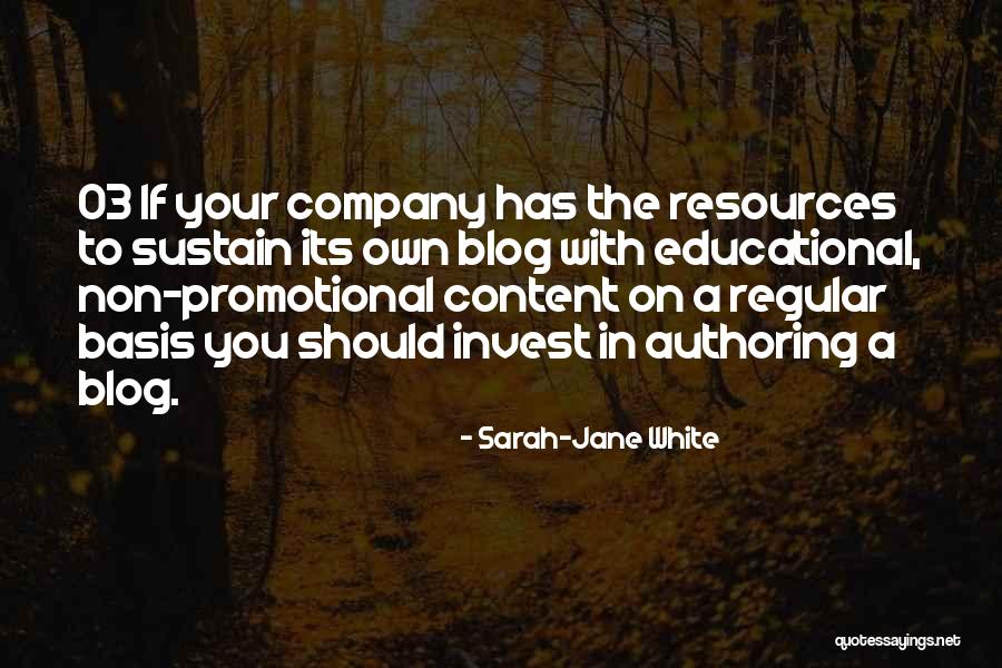 Authoring Quotes By Sarah-Jane White