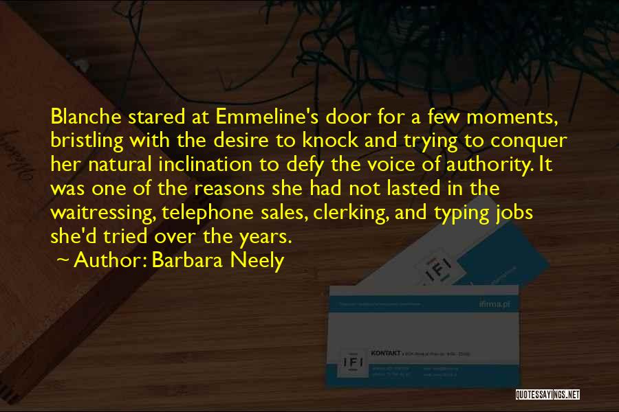 Authority Quotes By Barbara Neely
