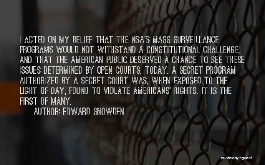 Authorized Quotes By Edward Snowden