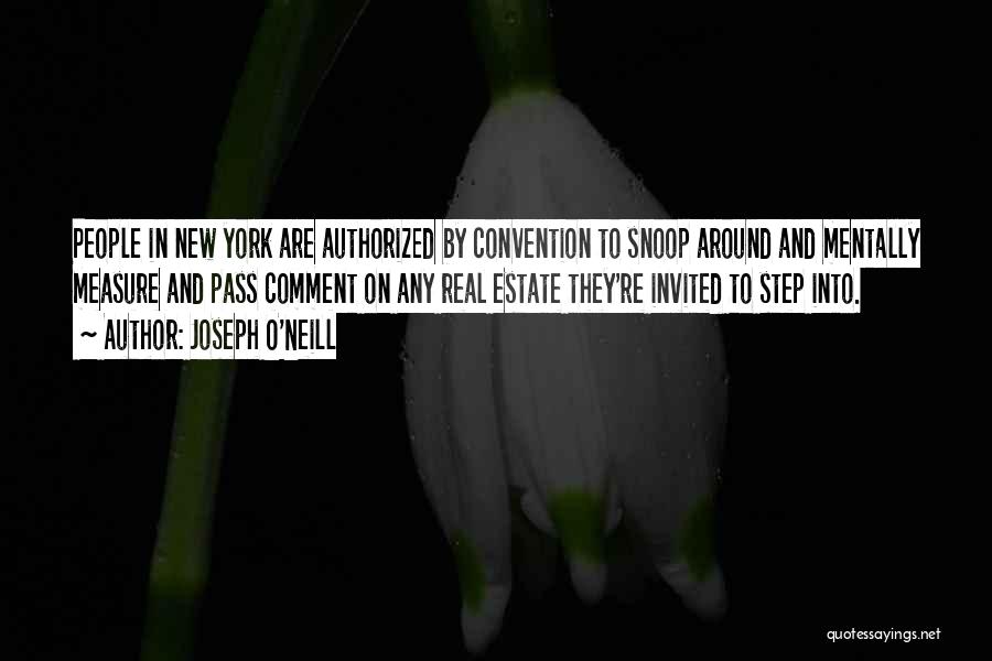 Authorized Quotes By Joseph O'Neill