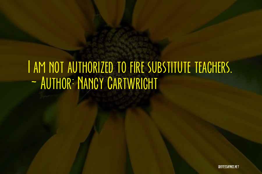 Authorized Quotes By Nancy Cartwright