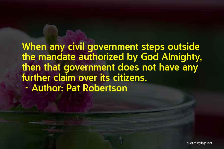 Authorized Quotes By Pat Robertson