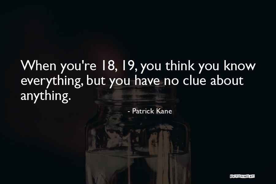 Authorproblems Quotes By Patrick Kane Authorproblems Quotes By Patrick Kane