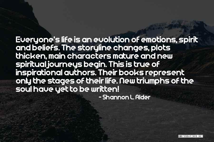 Authors And Their Writing Quotes By Shannon L. Alder